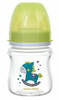 Бутылка с широким отверстием, антиколикова EasyStart, 120 мл, зеленая лошадка, Canpol babies