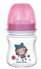 Бутылка с широким отверстием, антиколикова EasyStart, 120 мл, розовая кукла, Canpol babies