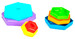 Игрушка развивающая Пирамидка-радуга в коробке, Wader дополнительное фото 2.