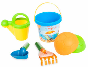 Развивающие игрушки: Набор для песка Шальное лето с термонаклейкой, 6 элементов, Тигрес