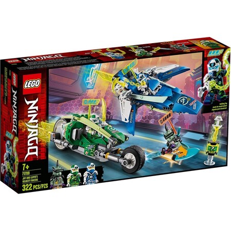 Наборы LEGO: LEGO® Скоростные рейсеры Джея и Ллойда (71709)