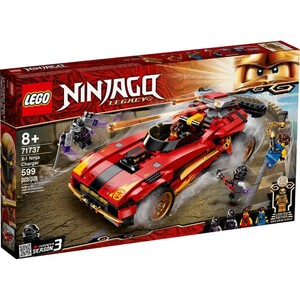 Ігри та іграшки: Конструктор LEGO Ninjago Переслідувач ніндзя X-1 71737