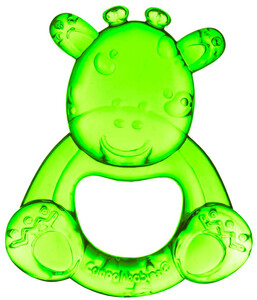 Брязкальця і прорізувачі: Игрушка-прорезыватель с водой Жирафка, зеленый, Canpol babies