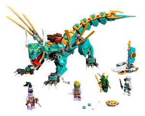Наборы LEGO: Конструктор LEGO Ninjago Дракон из джунглей 71746
