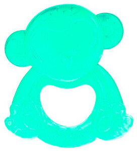 Брязкальця і прорізувачі: Іграшка-прорізувач з водою Мавпочка (блакитний), Canpol babies