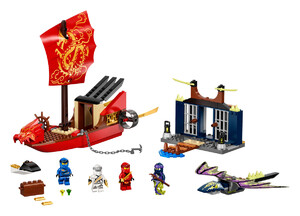 Наборы LEGO: Конструктор LEGO Ninjago «Дар Судьбы». Решающая битва. 71749