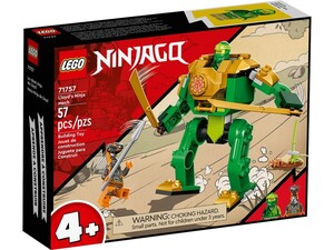 Конструктор LEGO Ninjago Робокостюм ниндзя Ллойда 71757