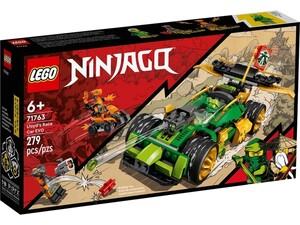 Игры и игрушки: Конструктор LEGO Ninjago Гоночный автомобиль Ллойда EVO 71763
