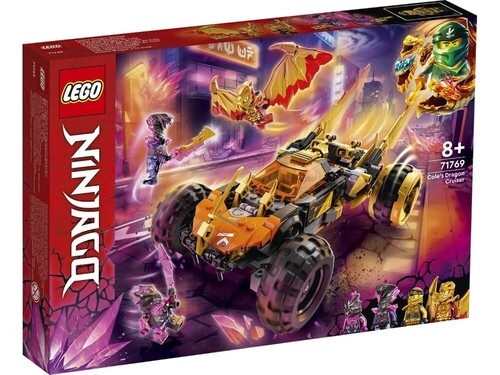 Наборы LEGO: Конструктор LEGO Ninjago Крейсер Дракона Коула 71769