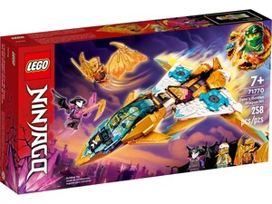 Набори LEGO: Конструктор LEGO Ninjago Літак Золотого дракона Зейна 71770