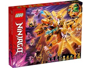Ігри та іграшки: Конструктор LEGO Ninjago Золотий ультрадракон Ллойда 71774