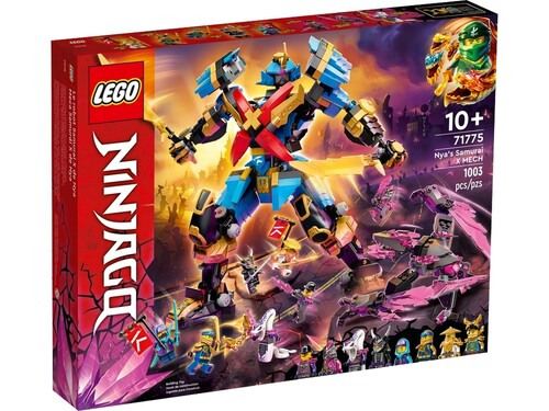 Наборы LEGO: Конструктор LEGO Ninjago Робот Нії Самурай Ікс 71775