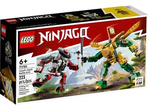 Наборы LEGO: Конструктор LEGO Ninjago Битва робота Ллойда EVO 71781