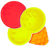 Іграшка-прорізувач з водою Морозиво (жовтий), Canpol babies