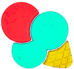 Игры и игрушки: Игрушка-прорезыватель с водой Мороженое (голубой), Canpol babies