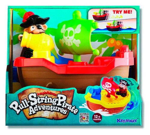 Іграшки для ванни: Пират, игрушка для игры в воде, Keenway