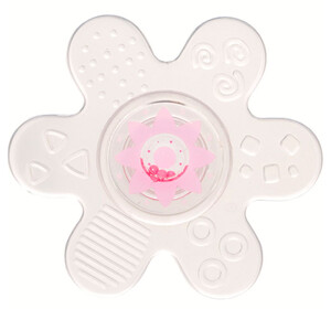 Розвивальні іграшки: Іграшка-прорізувач Зірочка силіконова (рожева), Canpol babies
