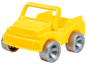 Авто Kid cars Sport, джип, желтый, Wader