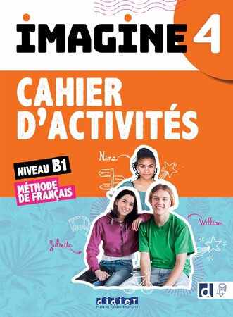 Иностранные языки: Imagine 4 B1 Cahier d'activites + didierfle.app [Didier]