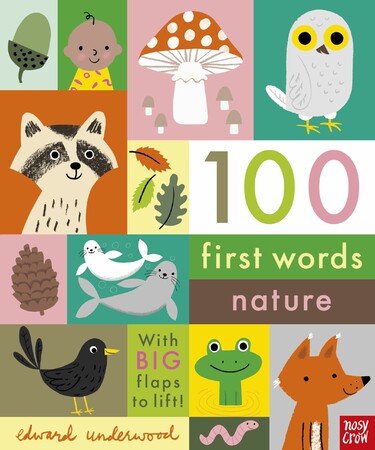 Перші словнички: 100 First Words: Nature [Nosy Crow]