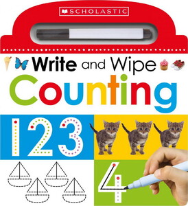 Книги для дітей: Write and Wipe Counting