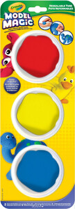 Ліплення та пластилін: Маса для ліплення Crayola Базові кольори 3 баночки (23-6018)