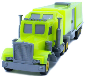 Машинки: Мини-трак автотрейлер, светло-зеленый, Maximus