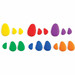 Розвивальний набір «Кольорова галька з картками-завданнями»Rainbow Pebbles EDX Education дополнительное фото 2.