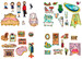 Игра с многоразовыми наклейками Кукольный домик, Умняшка дополнительное фото 1.