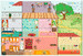 Игра с многоразовыми наклейками Кукольный домик, Умняшка дополнительное фото 2.