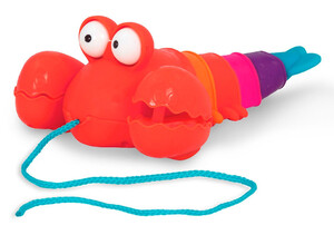 Каталки: Іграшка-каталка на мотузочці «Омар Клац-Шелтон», Battat