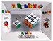 Набор головоломок 3х3 Кубик и Мини-кубик (с кольцом), Rubiks дополнительное фото 3.