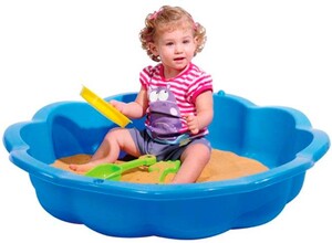 Крупногабаритные игрушки: Песочница-бассейн Подсолнух
