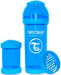 Антиколиковая бутылочка 260мл, голубая Twistshake дополнительное фото 1.
