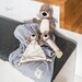 Мягкая игрушка-обнимашка с держателем для пустышки «Выдра Маги», BabyOno дополнительное фото 4.