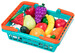 Игровой набор для двоих Овощи-фрукты на липучках, 37 предметов, Battat дополнительное фото 2.