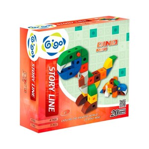 Ігри та іграшки: Конструктор Gigo Динозаври - Міні
