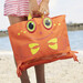 Пляжная детская сумочка «Мистер Краб», оранжевая, Melissa & Doug дополнительное фото 2.