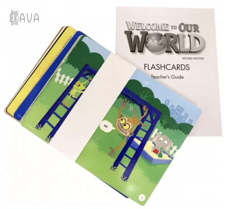 Изучение иностранных языков: Welcome to Our World 2nd edition 1 Flashcards Set (Pack of 85) [National Geographic]