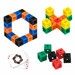 Розвивальний набір «Математичні кубики Maths Linking Cubes з картками» 100 шт. EDX Education дополнительное фото 2.