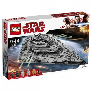 Набори LEGO: LEGO® Зоряний винищувач Першого ордену (First Order Star Destroyer™) (75190)