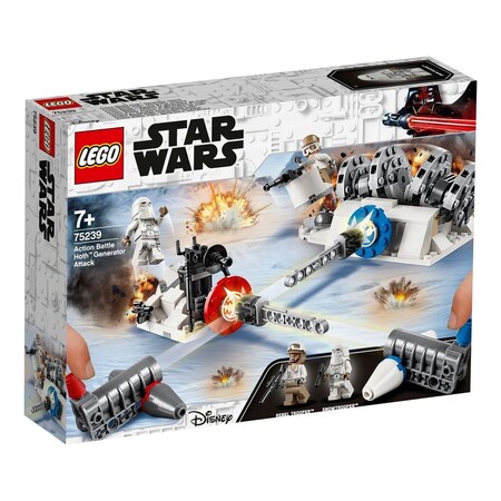 Наборы LEGO: LEGO® Боевые действия Атака на генератор планеты Хот (75239)