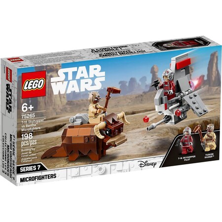 Наборы LEGO: LEGO® Микроистебитель T-16 скайхоппер против Банты (75265)