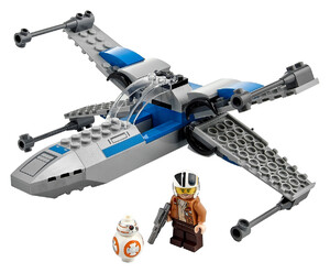 Наборы LEGO: Конструктор LEGO Star Wars Истребитель Сопротивления типа X 75297