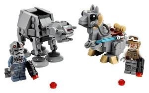 Игры и игрушки: Конструктор LEGO Star Wars Микрофайтеры: AT-AT против таунтауна 75298