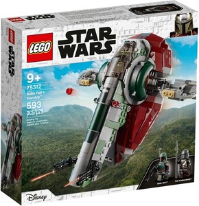 Наборы LEGO: Конструктор LEGO Star Wars Зореліт Боби Фетта 75312