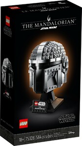 Конструкторы: Конструктор LEGO Star Wars Шолом Мандалоріанця 75328