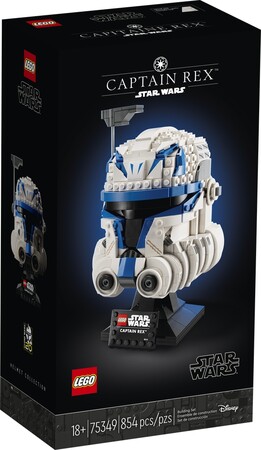 Набори LEGO: Конструктор LEGO Star Wars Шолом капітана Рекса 75349