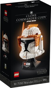 Наборы LEGO: Конструктор LEGO Star Wars Шолом командора клонів Коді 75350