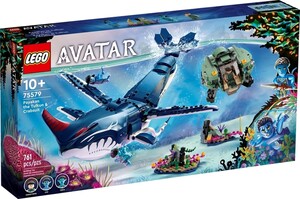 Ігри та іграшки: Конструктор LEGO Avatar Паякан, Тулкун і Костюм краба 75579